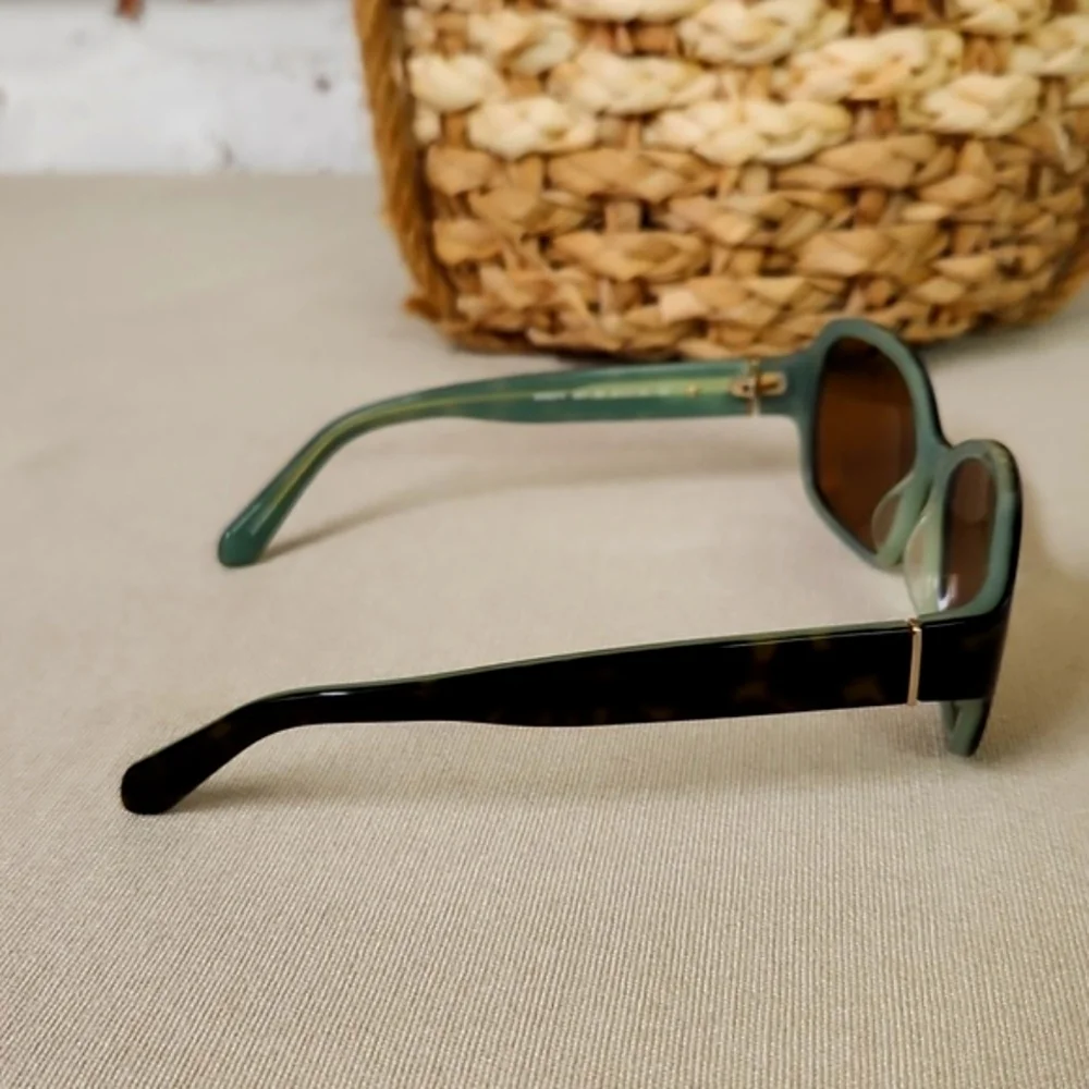 Kate Spade Frames Green and Animal Print / Will Need Correct Lenses